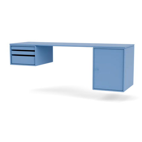 Workshop Skrivebord fra Montana - Azure - Jacobsen Plus