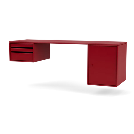 Workshop Skrivebord fra Montana - Beetroot - Jacobsen Plus