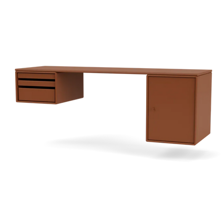 Workshop Skrivebord fra Montana - Hazelnut - Jacobsen Plus