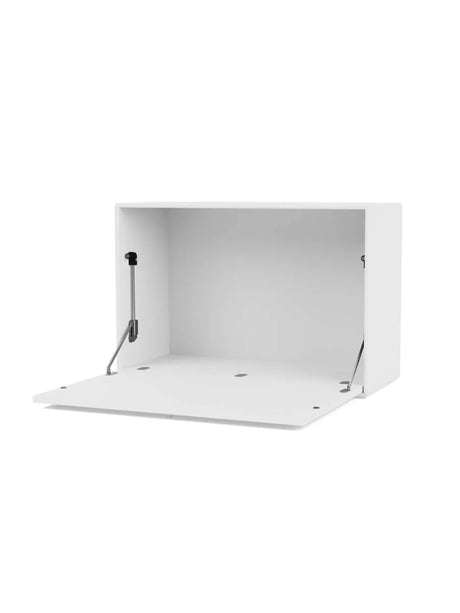 Skrivebordsmodul 4119 fra Montana - Dybde: 30 cm / Snow - Jacobsen Plus