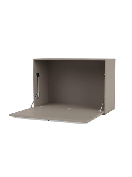Skrivebordsmodul 4119 fra Montana - Dybde: 30 cm / Truffle - Jacobsen Plus