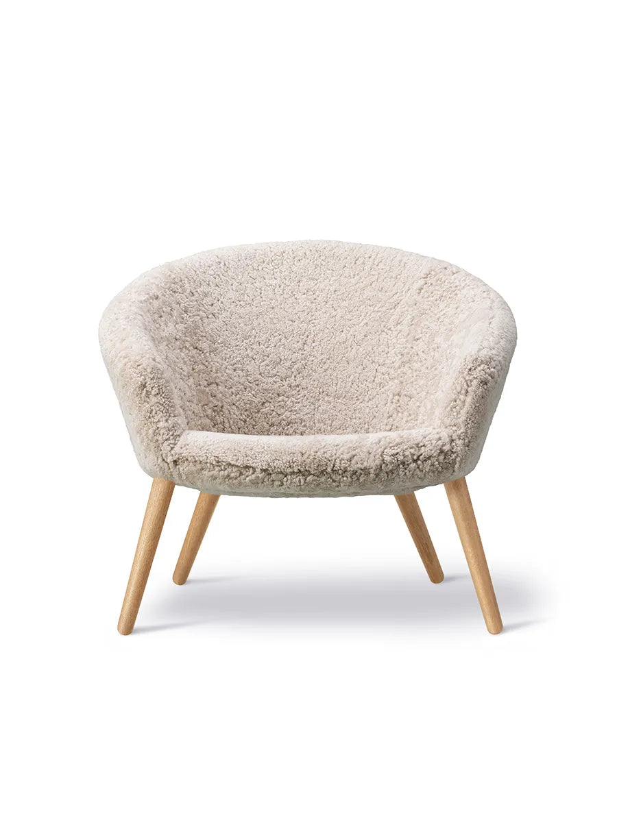 Ditzel Lounge Chair, lammeskind fra Fredericia Furniture - 3 - Jacobsen Plus