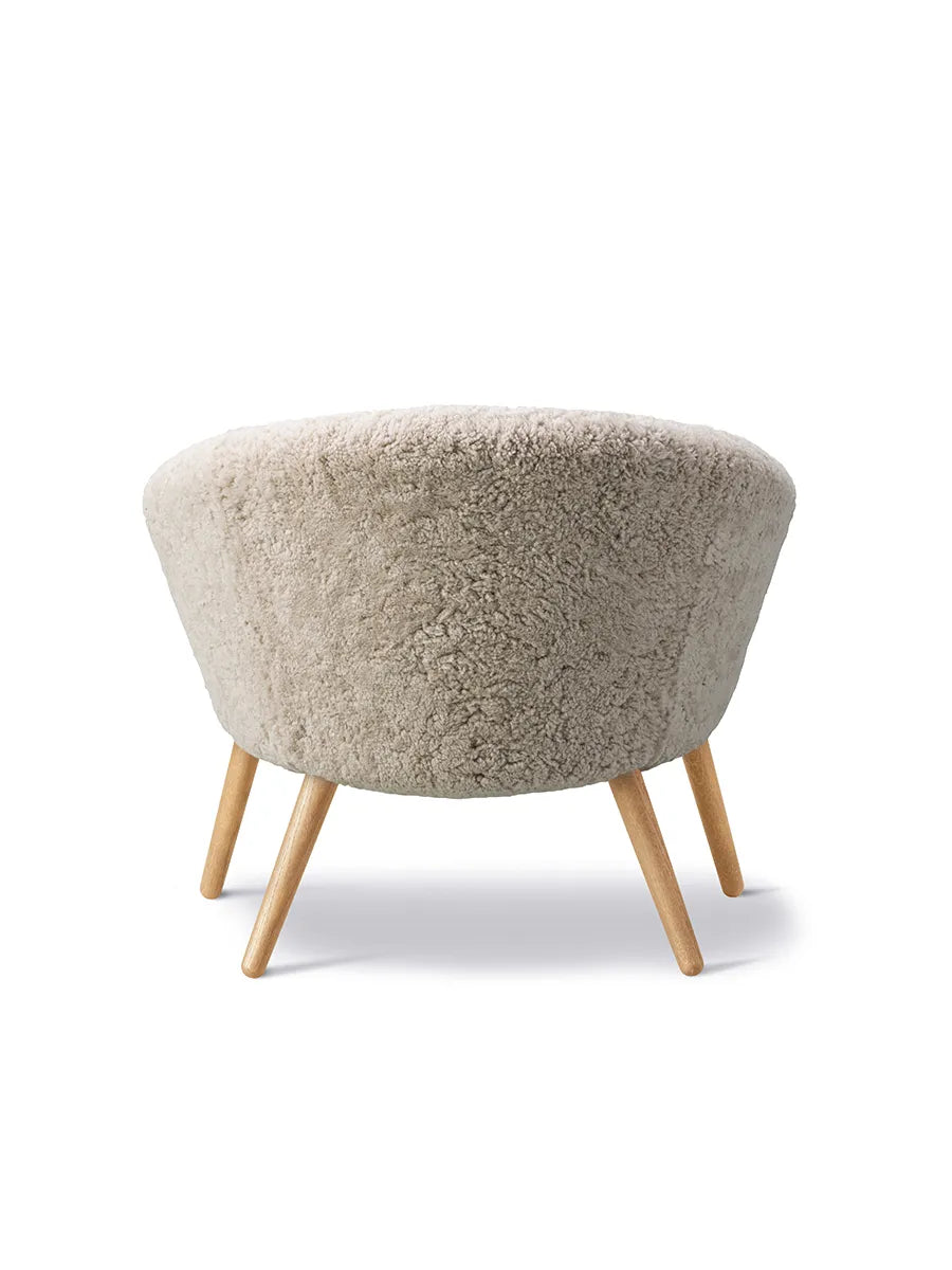 Ditzel Lounge Chair, lammeskind fra Fredericia Furniture - 5 - Jacobsen Plus