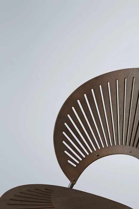 Trinidad Stol af Nanna Ditzel - Valnød / Stel: flint - Jacobsen Plus