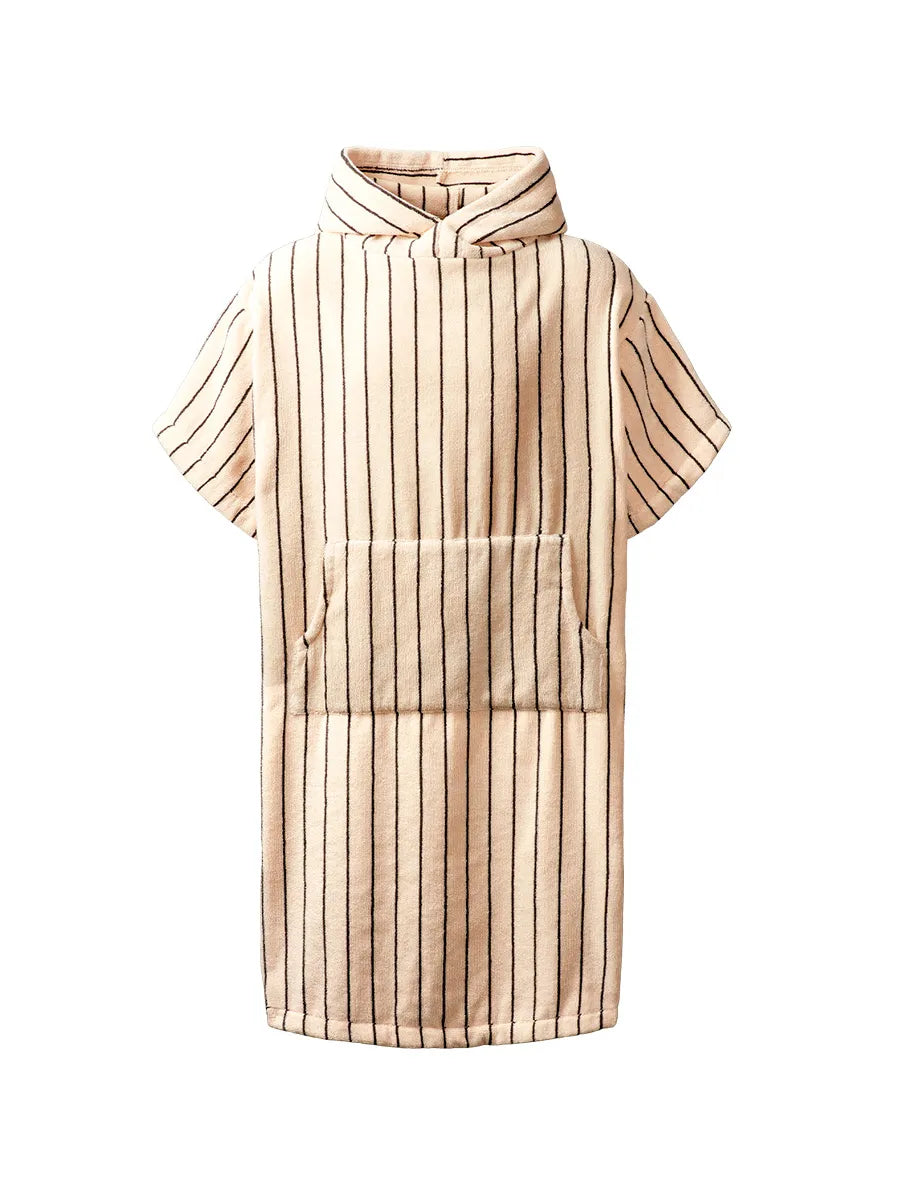 Naram Hoodie, creme & ink fra Bongusta