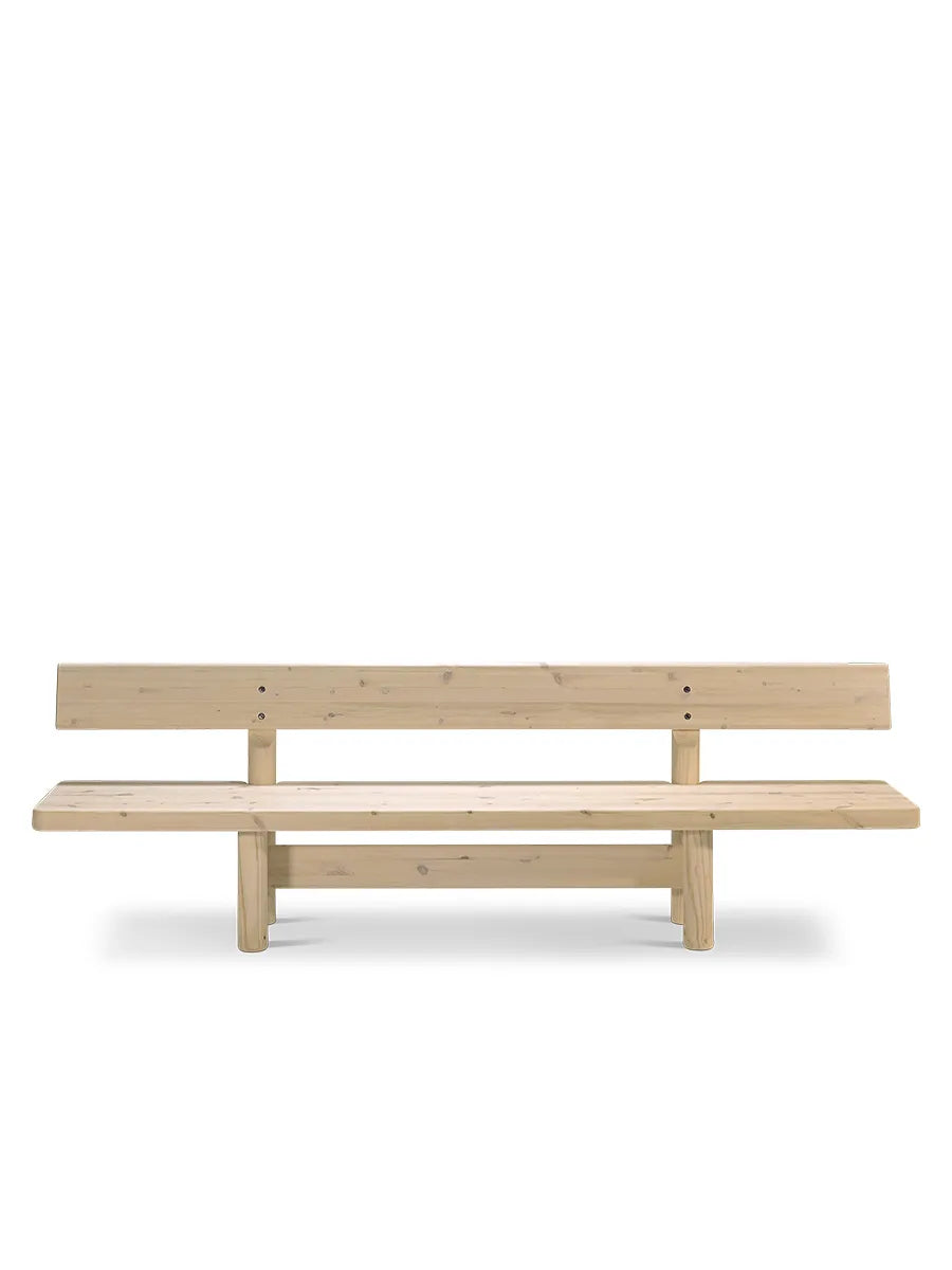 Nordsø Bænk m. Ryg af Friis & Moltke - 200 cm - Jacobsen Plus