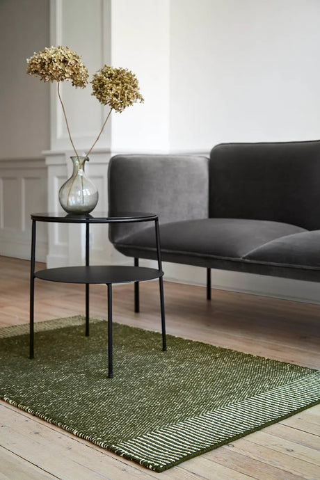 Rombo Rug, moss green fra Woud - 2 - Jacobsen Plus