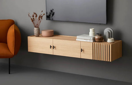 Array Low Sideboard, wall-mounted fra Woud - 2 - Jacobsen Plus