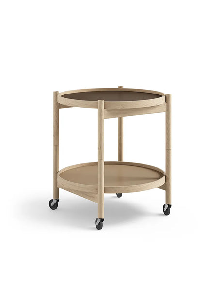 Bakkebord, Ø50 af Hans Bølling - Ubehandlet eg / EARTH (beige-brun) - Jacobsen Plus