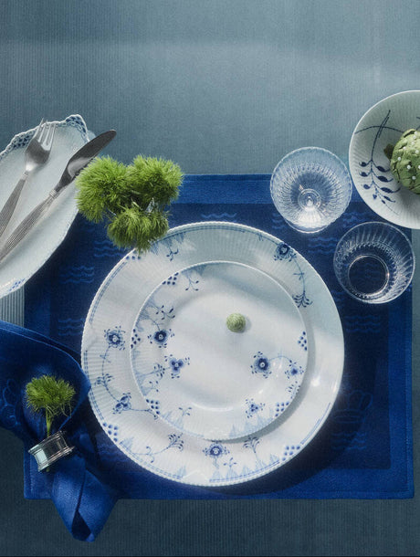Waves dækkeserviet blå 2 stk fra Royal Copenhagen - 2 - Jacobsen Plus