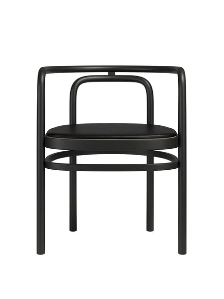 Hynde til PK15 Stol, sort Grace læder af Poul Kjærholm - 1 - Jacobsen Plus