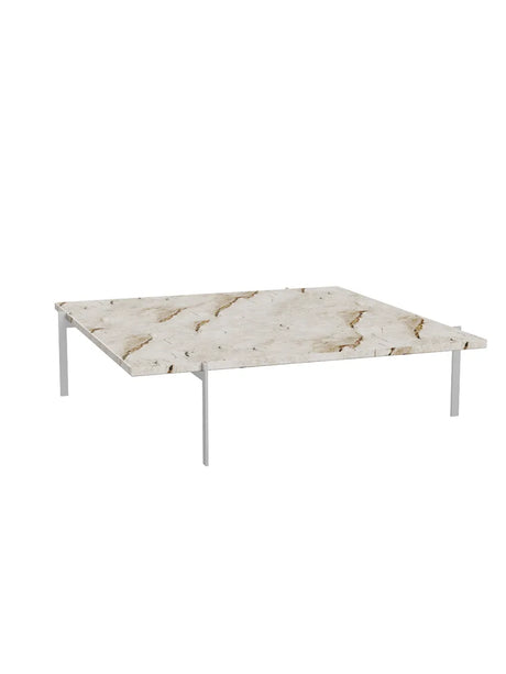PK61A Sofabord af Poul Kjærholm - Beige marmor - Jacobsen Plus