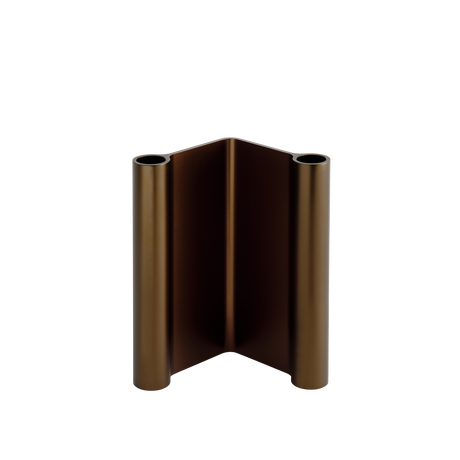 Pair lysestage, H18 fra Muuto - Brun - Jacobsen Plus