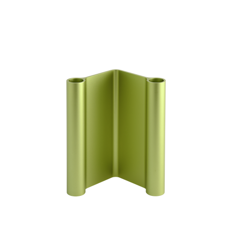 Pair lysestage, H18 fra Muuto - Grøn - Jacobsen Plus