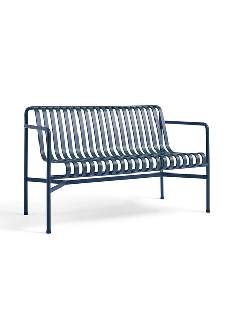 Palissade Dining Bench Armrest, Deep Blue fra Hay - 1 - Jacobsen Plus