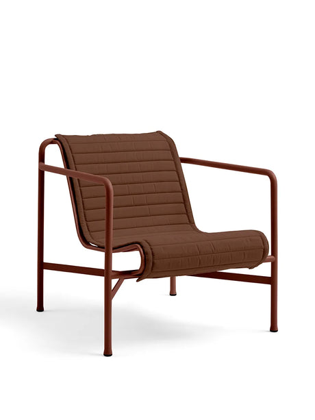 Quilted hynde til Palissade Lounge Chair low fra Hay - Iron Red - Jacobsen Plus