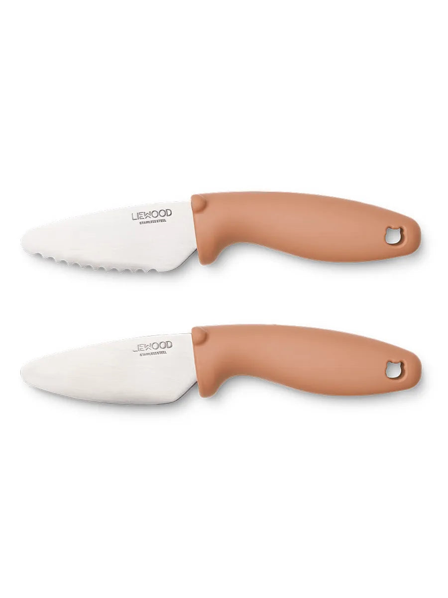 Perry Cutting Knife Set, Tuscany Rose fra Liewood - 1 - Jacobsen Plus