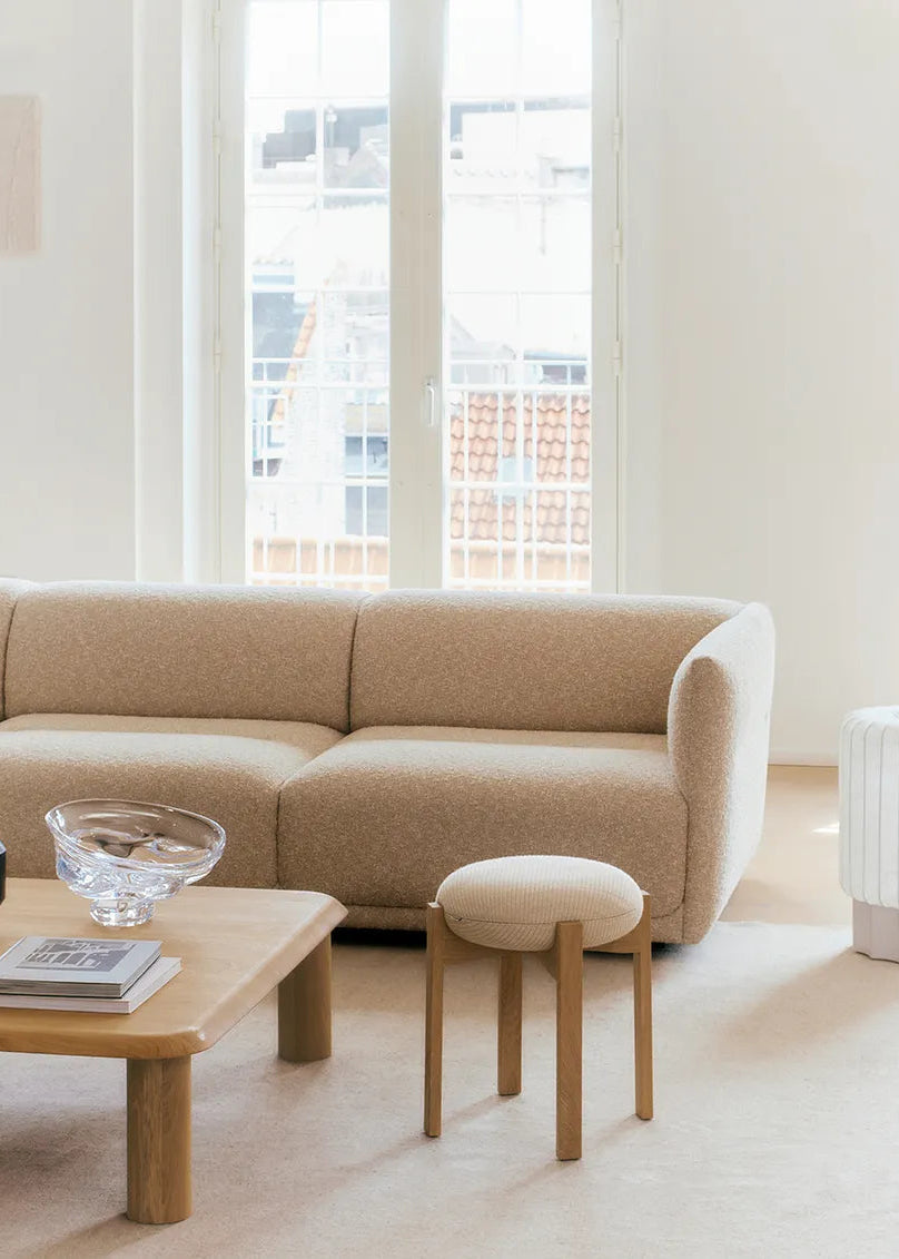 Pioneer Stool, smoked oak/zero 0001 fra Fredericia Furniture - 2 - Jacobsen Plus