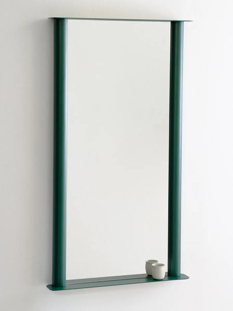 Pipeline Mirror, large fra raawii - Moss green - Jacobsen Plus