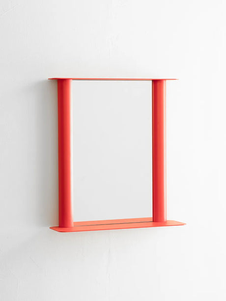 Pipeline Mirror, small fra raawii - Red - Jacobsen Plus