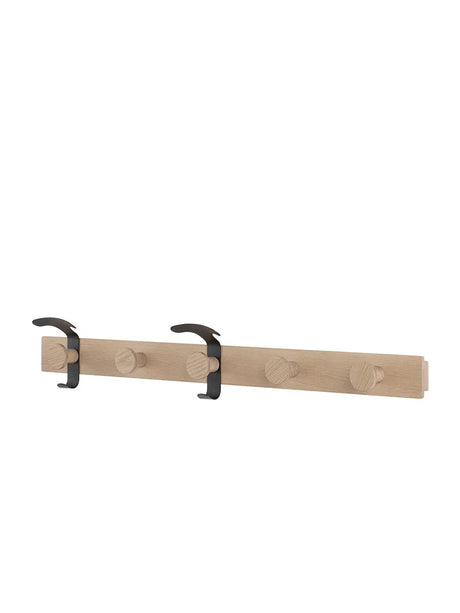 Avail Coat Rack fra Muuto - Oak - black - Jacobsen Plus