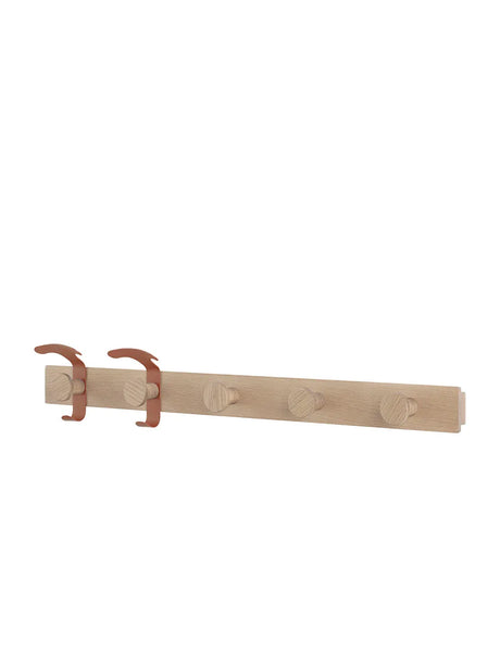Avail Coat Rack fra Muuto - Oak - Copper brown - Jacobsen Plus