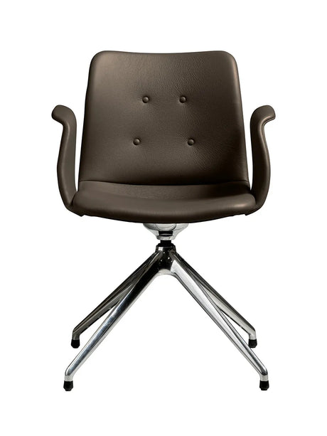 Primum Chair 4 Star Swivel fra Bent Hansen - Zenso 230 / Poleret aluminium - Jacobsen Plus