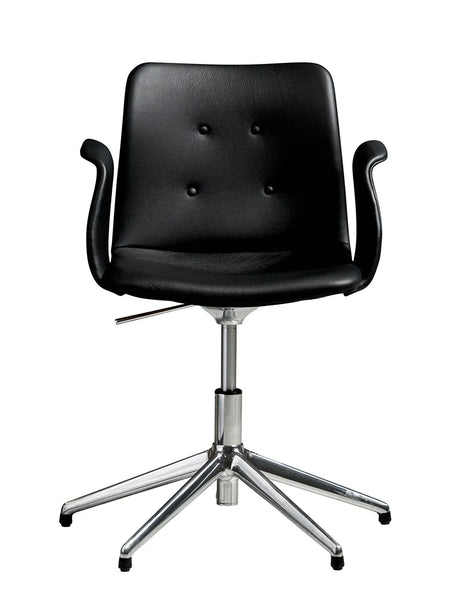 Primum Chair 5 Star Swivel fra Bent Hansen - Zenso 207 / Poleret aluminium - Jacobsen Plus