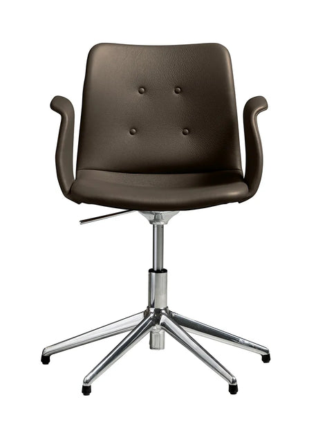 Primum Chair 5 Star Swivel fra Bent Hansen - Zenso 230 / Poleret aluminium - Jacobsen Plus