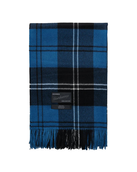 Queen blanket - Volvo blue tartan fra Magniberg - 1 - Jacobsen Plus