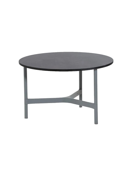 Twist Sofabord, medium fra Cane-line - Light grey / Dark grey (kompaktlaminat) - Jacobsen Plus