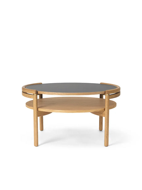 RF1905 Sideways Sofabord fra Carl Hansen & Søn - Olieret eg - Nero Ingo laminat - Jacobsen Plus