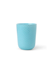 Rhombe krus, turkis fra Lyngby Porcelæn