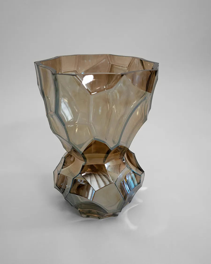 Reflection Vase, metallic glas fra Hein Studio