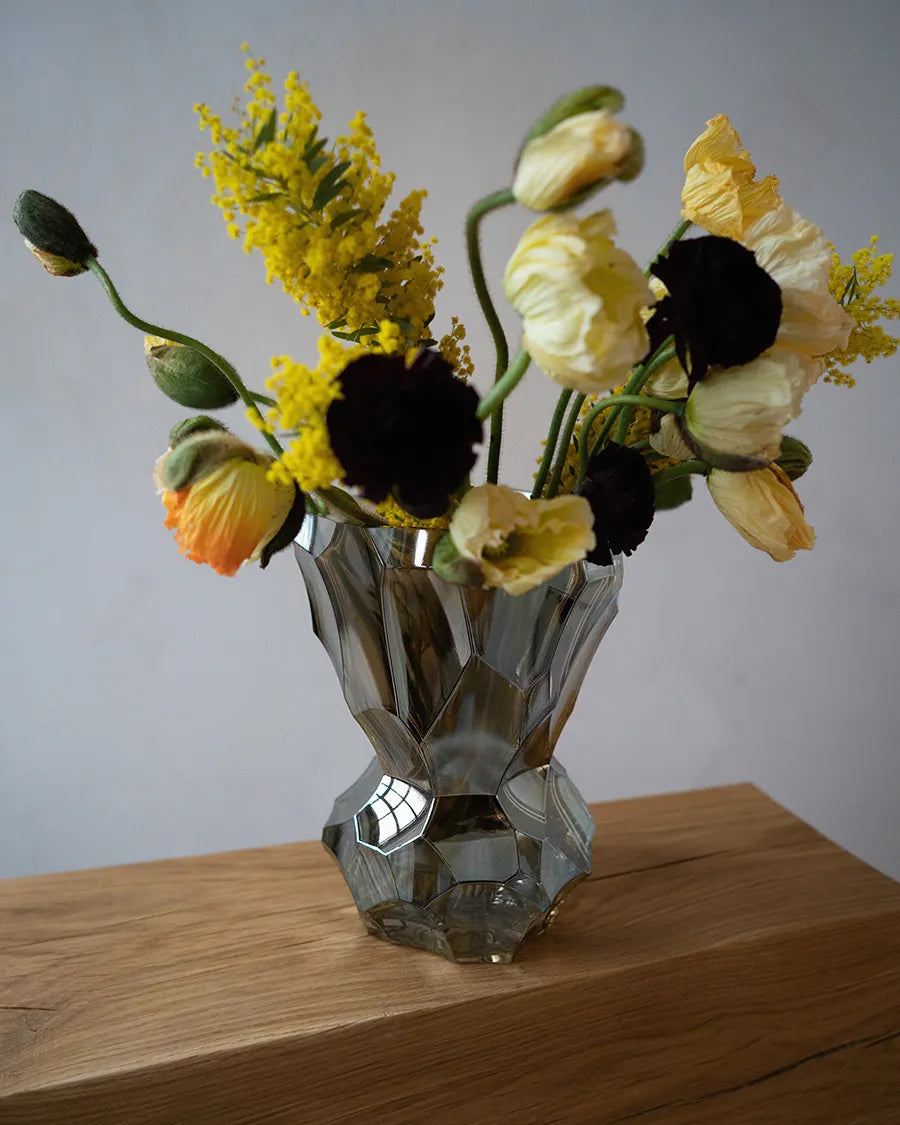 Reflection Vase, metallic glas fra Hein Studio