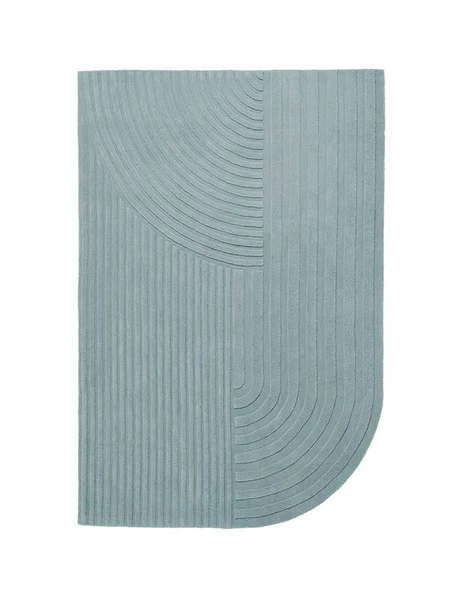Relevo Rug, 170 x 240 cm fra Muuto - Sage Green - Jacobsen Plus