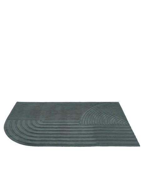 Relevo Rug, 200 x 300 cm fra Muuto - Dark green - Jacobsen Plus
