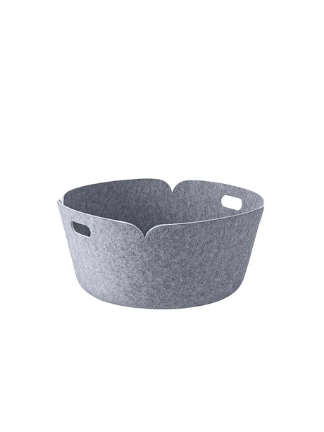 Restore Round Basket fra Muuto - Grey melange - Jacobsen Plus