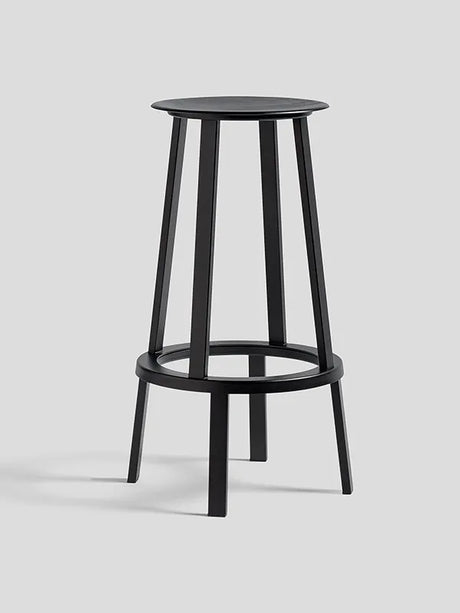 Revolver Barstol fra Hay - Sort / Højde 76 - Jacobsen Plus