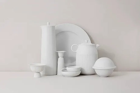 Rhombe tallerkner fra Lyngby Porcelæn - 1 - Jacobsen Plus