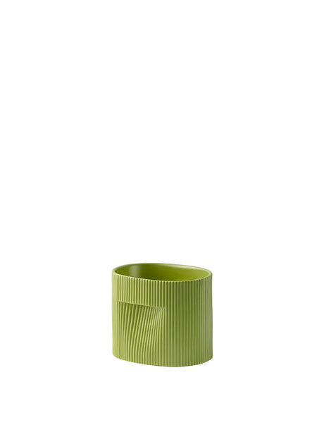 Ridge Planter, moss green fra Muuto - H 15 cm - Jacobsen Plus