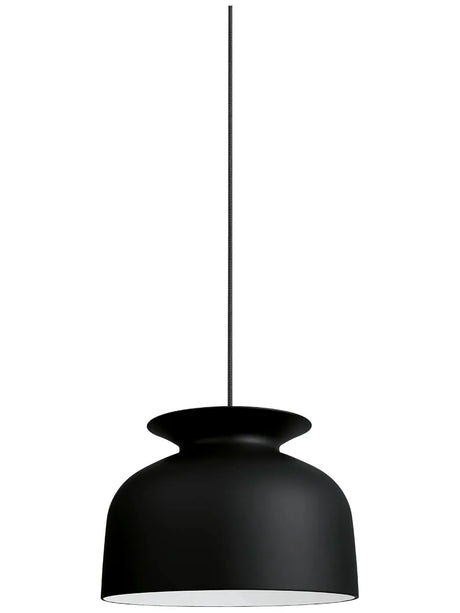 Ronde Pendel fra GUBI - Ø40 cm / Soft black - Jacobsen Plus