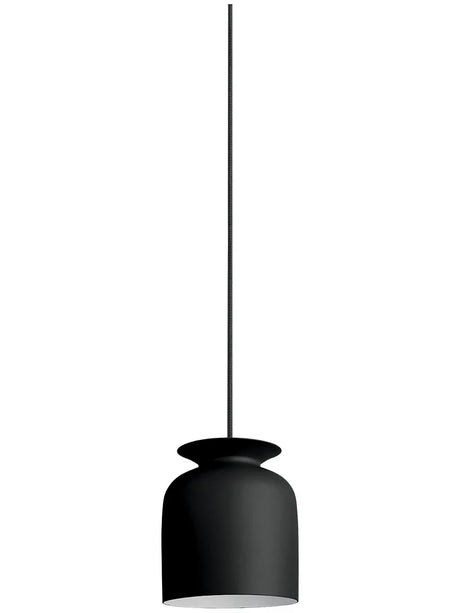 Ronde Pendel fra GUBI - Ø 20 cm / Soft black - Jacobsen Plus