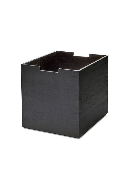 Skagerak Cutter Kasse, stor fra Fritz Hansen - Sortlakeret eg - Jacobsen Plus