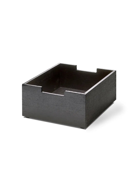 Skagerak Cutter Kasse, lille fra Fritz Hansen - Sortlakeret eg - Jacobsen Plus