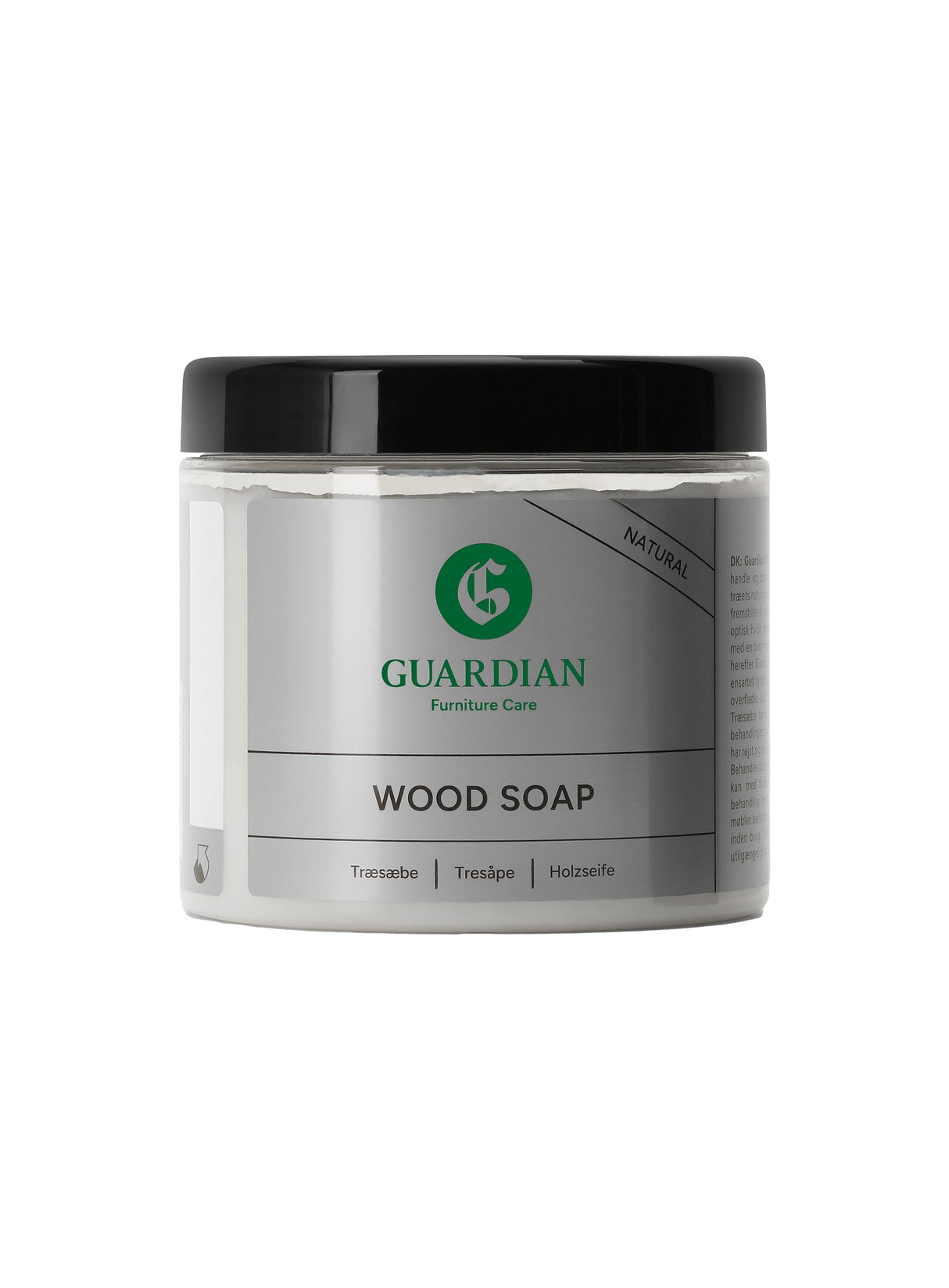 Træsæbe natur, 600 ml. fra Guardian - 1 - Jacobsen Plus