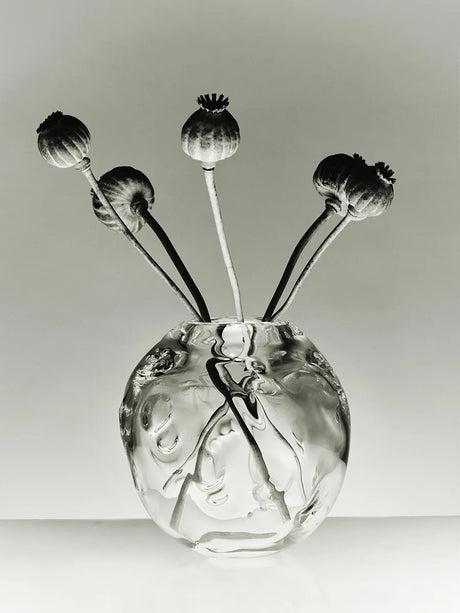 S.R. Vintage Vase Deco Clear fra Louise Roe - 2 - Jacobsen Plus