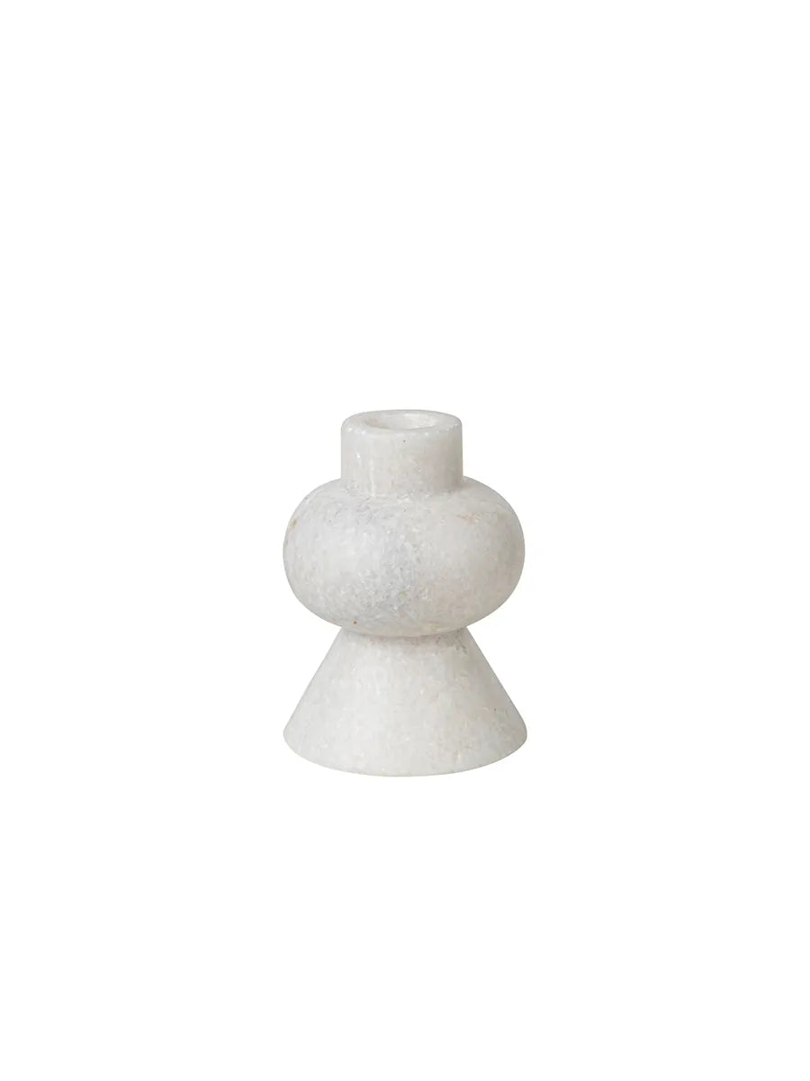 Stone Stacking Candleholder White fra Tom Dixon - 3 - Jacobsen Plus