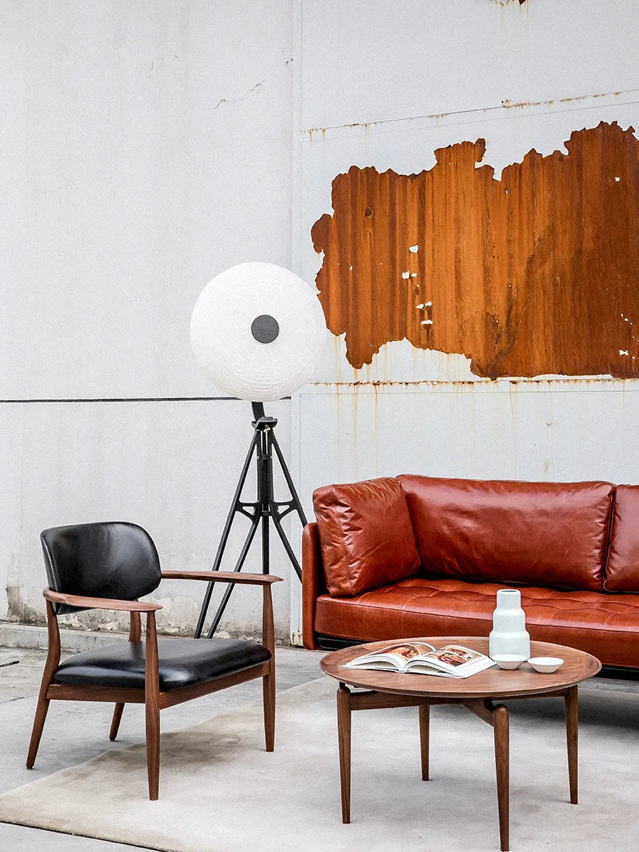 Slow Coffee Table Ø 80 cm, walnut fra Stellar Works - 2 - Jacobsen Plus