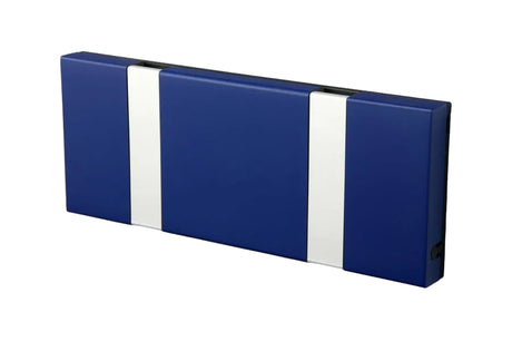 KNAX knagerække med to knager fra LoCa - Sapphire / Grå knager - Jacobsen Plus